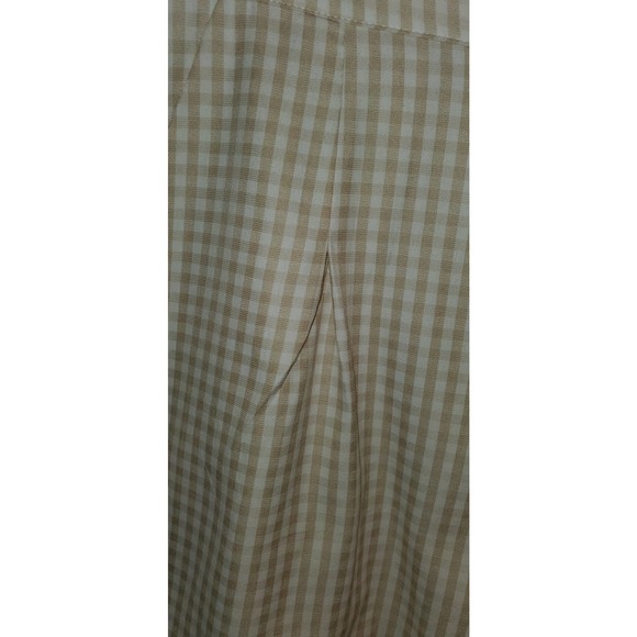 Cyrus Women's Taupe 2 Button Front Closure Gingham Blazer Size xl - Picture 8 of 15